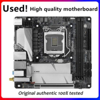 Z490M-ITX ITX MINI For ASRock Z490M-ITX/ac Original Desktop Motherboard LGA 1200 board Used Mainboard