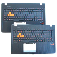 New Russian/Portuguese Backlit Keyboard with Palmrest Case for Laptop Asus Rog GL553 GL553VD GL553VE GL553VW ZX53V ZX53VD ZX53EW