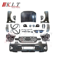 KLT Offroad Car Exterior accessories Front Hood Bumper Grill Body Kit Facelift for Ranger 2012-2021 to upgrade 2022+