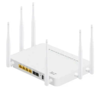 For ZTE ZXHN F680 GPON ONU Router 1GE+3FE+2POTS+USB+2.4g &amp; 5g dual-band WIFI four network port optical migration cat