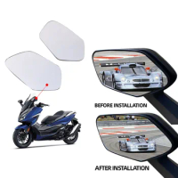Suitable for Honda Forza350 750 300 Fosha 350 modified large field rearview lenses convex mirror motorcycle accessories