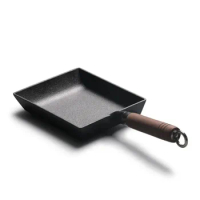 Thickened Japanese Omelette Pan, Non-stick Rectangle Mini Egg Frying Pan - Cast Iron / Aluminum Alloy