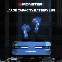หูฟังไร้สายบลูทูธ, MONSTER XKT08, เทคโนโลยี TWS, วัสดุพลาสติกพีซี, ปริมาณ 1, เหมาะสำหรับการเล่นกีฬา,