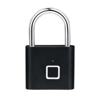 Portable anti-theft and waterproof fingerprint lock intelligent biometric lock door lock USB charging fingerprint lock