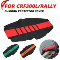 For Honda CRF300L CRF300 CRF 300 L CRF 300L RALLY 2023 + Motorcycle Accessories Waterproof Non-slip Seat Cushion Protector Cover