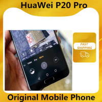 In Stock HuaWei P20 Pro 4G LTE GSM Phone IP67 Unlocked 6GB RAM 256GB ROM 6.1" 2240X1080 Kirin 970 Android 8.1 40.0MP Ai Camera