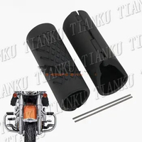 Motorcycle Guard Crash Bar Rubber Protective Cover For Honda Shadow Spirit Sabre Aero ACE Steed VLX 400 600 1100 DLX VTX1300