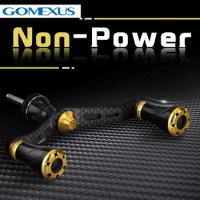GOMEXUS Non-power Spinning Reel Handle For Daiwa Revros Ninja LT Shimano Nasci Sedona Sahara Double Handle LCDH