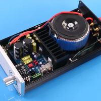 New Finished LM1875T Stereo Amplifier with OMRON Protect HIFI AMP