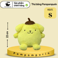 Thú bông Pompompurin S, Gấu Bông Sanrio Chính Hãng, Quà tặng đáng yêu, Sản phẩm chính hãng, Phân phố