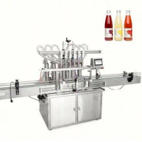 Liquid Filling Machine Mineral Pure Drinking Water Bottling Equipment 5 Gallon/19 Liter Water Fill Machinery Alcohol Gel Filler
