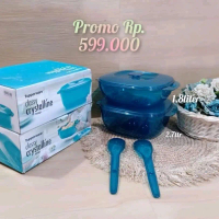 Tupperware Cristalin Soup Classy Crystalline 1.8L & 2.7L dengan Promo Rp 610.000