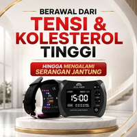 Jam Tangan Terapi Aculaser Ultimate Low Level Laser Therapy & NMES Bantu Kontrol Tensi Hipertensi &