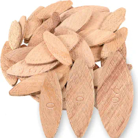 150Pcs Beechwood Joiner Biscuits Number 0, 10, 20 Wood Joining Biscuits Woodworking Biscuits Assorted Beech Wood Chips Crafting
