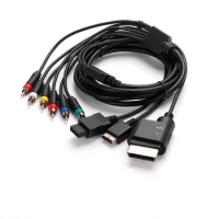 1.8m Multi Component AV Cable S-Video Cable for For PS2 PS3 Xbox 360 Wii/Wiiu Games Accessories