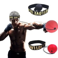 Hot Sale Boxer Eye Hand Reaction Boksing Speed Practice Reaction Ball Reflex Trening Sport Head Band Speedball