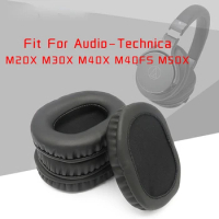 Ear Pads For Audio Technica M50 M50X M20X M30X M40X M40FS MATH-M50 ATH-M50X Headphone Earpads Replacement Headset