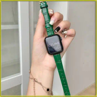 Watch Bracelet Brand New Genuine Leather Watch Strap for Apple Watch iwatch7123456se Leather Strap Watch