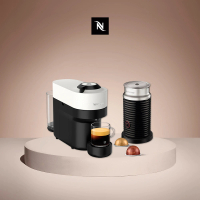 【Nespresso】臻選厚萃Vertuo POP膠囊咖啡機奶泡機組合(瑞士頂級咖啡品牌)