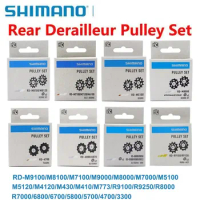 Shimano Deore XT XTR SLX Pulley Set Rear Derailleur Pulley Set RD M9100 M9000 M8100 M8000 M7100 M6100 R9150 3400 3500