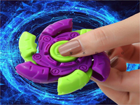 3D打印指尖陀螺 旋轉伸縮陀螺 補習班獎品 羅卜家族 夜市 兒童 專注力 轉轉樂 3D打印網紅 旋轉玩具 減壓玩具