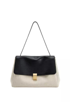 JW Pei Hilary Shoulder Bag - Black Canvas