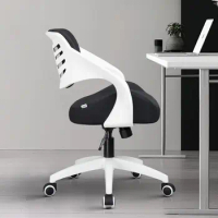 Ergonomic Office Computer Desk Chair,Lumbar Support 360°Swivel Task Chair-Black