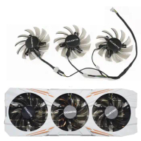 New 75MM T128010SU Cooling Fan Replacement For Gigabyte GeForce GTX 670 680 980 GTX 1080 Ti 1060 1070 Ti Video Card Cooler Fan