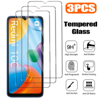 3PCS Tempered Glass For Redmi Note 9 10 11 12 Pro Plus 5G 11S 10S 9S Screen Protector Redmi 10C 9C 9A 9T 12C Protective Glass
