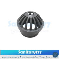Floor Roof Drain 2 3 4 Inch PVC Tebal Plastik Soligen -Saringan Air Talang Atas Pembuangan Air Hujan