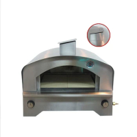 Professional baking oven stainless steel outdoor garden bbq gas pizza oven