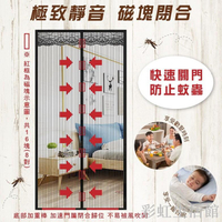 門簾 防蚊門簾 廚房 蚊帳門簾 防蚊簾 卡通門簾 磁吸 空調門簾 紗門簾 紗門 魔鬼氈 靜音 磁扣式