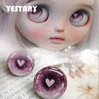 YESTARY BJD Doll Accessories For Blythe Size Sparkling Eyes For Doll Crafts Fashion Eye Piece Blythe Dolls Eye Toy For Girl Gift