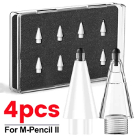 For Huawei M-Pencil 2nd Replacement Nib Stylus Pen Tablet Pencil Tip for M-Pencil 2 Accessories Mute Wear-resistant Spare Nibs