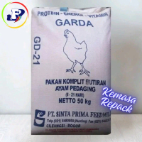 Pakan Ayam Pedaging Garda GD21 Kemasan Repack