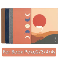 BOOX Poke 3 Case Magnet Poke 4S 2 3 4 Case For Onyx Boox Poke2 Poke3 Poke4 4s Cover Leather 6 Inch Ebook Reader Auto Sleep/Wake