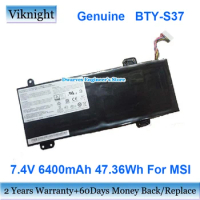 7.4V 47.36Wh BTY-S37 Battery For MSI GS30 2M013CN MS-13F1 MS113F1 MS13F1 MS1-13F1 Rechargeable Battery Packs 6400mAh