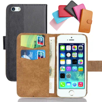 For Apple iPhone 3Gs 4 4S 5 5S SE 5C Case Flip Leather Phone Cover For iPhone 6 6S PLUS 7 8 X Shockproof Stand Cases Wallet Bags
