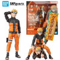 Bandai S.h.figuarts Naruto Uzumaki Narutop99 Edition Naruto Shippuden 16Cm Original Action Figure Model Toy Gift Collection