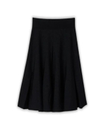 กระโปรง รุ่น AMELIA GUSSET สี Black