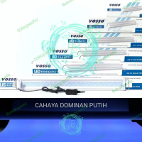 VOSSO LED Aquarium Lampu Gantung Lampu Atas Aquarium Aquascape - A200