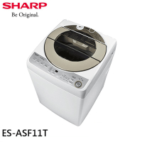 SHARP 夏普 11KG 無孔槽洗衣機 ES-ASF11T