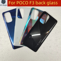 For Xiaomi Poco F3 5G Battery Cover, Gorilla Glass Back Cover , Replacement Rear Housing Door With CE Adhesive