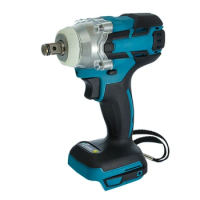 18V 520Nm Brushless Cordless Impact Wrench Rechargeable 1/2 Inch Wrench Power Tools for Makita 18V Battery Single Use