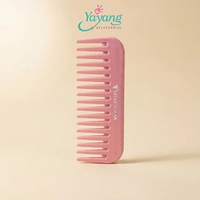 Yayang Sisir Rambut Size Mini Anti Kusut Wide Tooth Comb Sisir Gigi Jarang Premium Sisir Rambut Panj