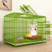 Bold Nano Dog Cage Folding iron cage indoor Small dog transport cage Large dog kennel pet cage accessories