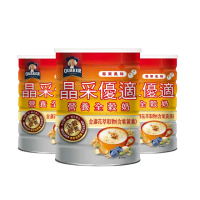【QUAKER 桂格】桂格晶采優適營養全穀奶600g×3罐