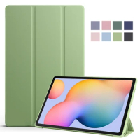 Tablet Coque For Samsung Tab S6 Lite Case 10 4 inch PU Leather Stand Folding Cover For Funda Galaxy 