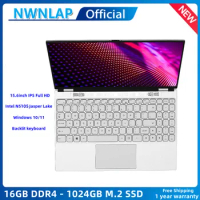 Intel Celeron N5105 Jasper Lake Laptop 15.6inch IPS 16GB RAM - 1TB SSD Dual WiFi Business Office Online Class Notebook Window 10