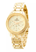 Roscani Roscani Megan E08 (Ripple Pattern) Gold Bracelet Women Watch